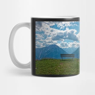 A grandstand view of the clouds Mug